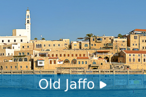 old jaffo audio guide tour man